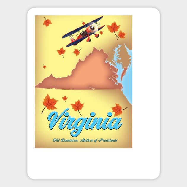 Virginia Magnet by nickemporium1